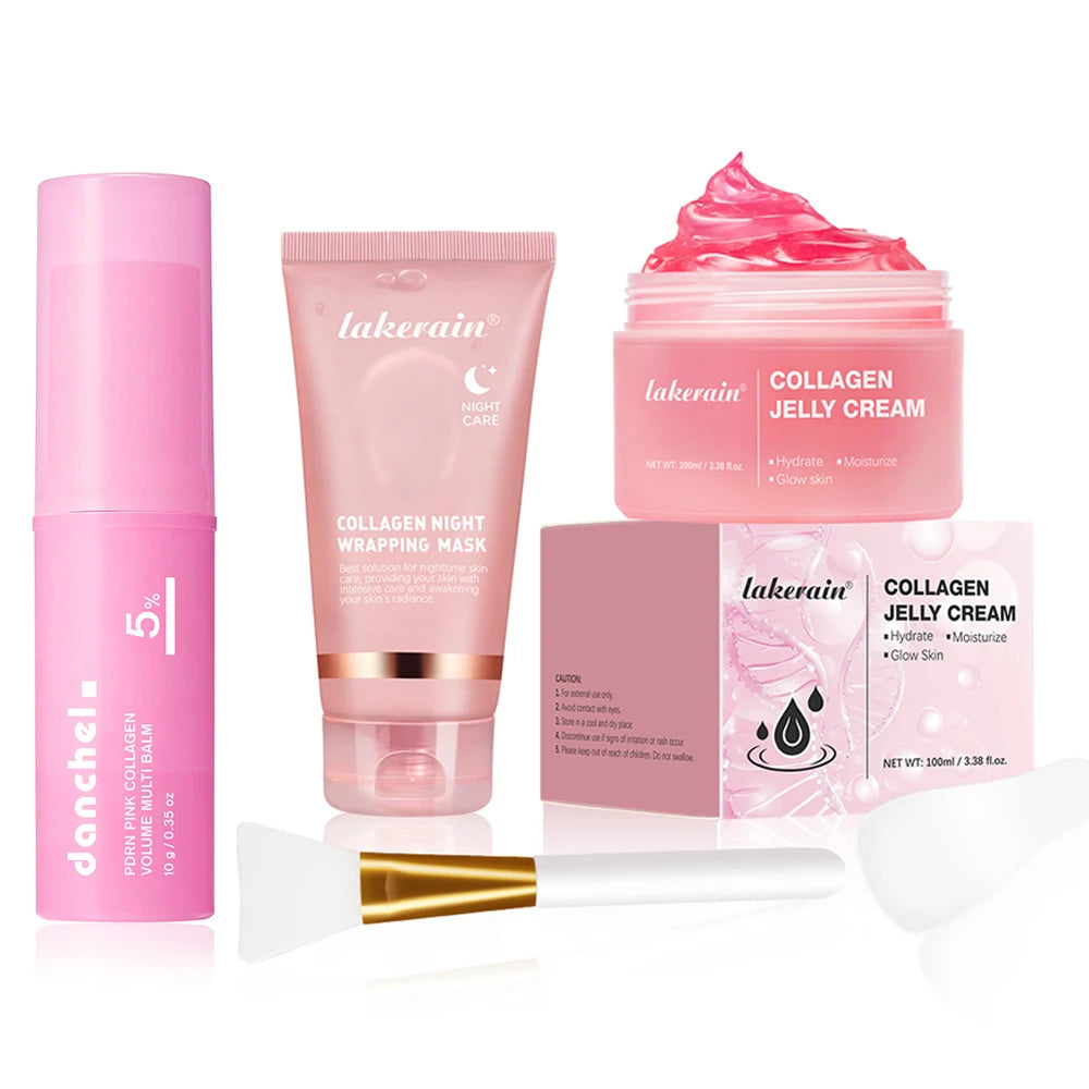 Collagen Hydrating Skincare Kit for Radiant Firm Skin