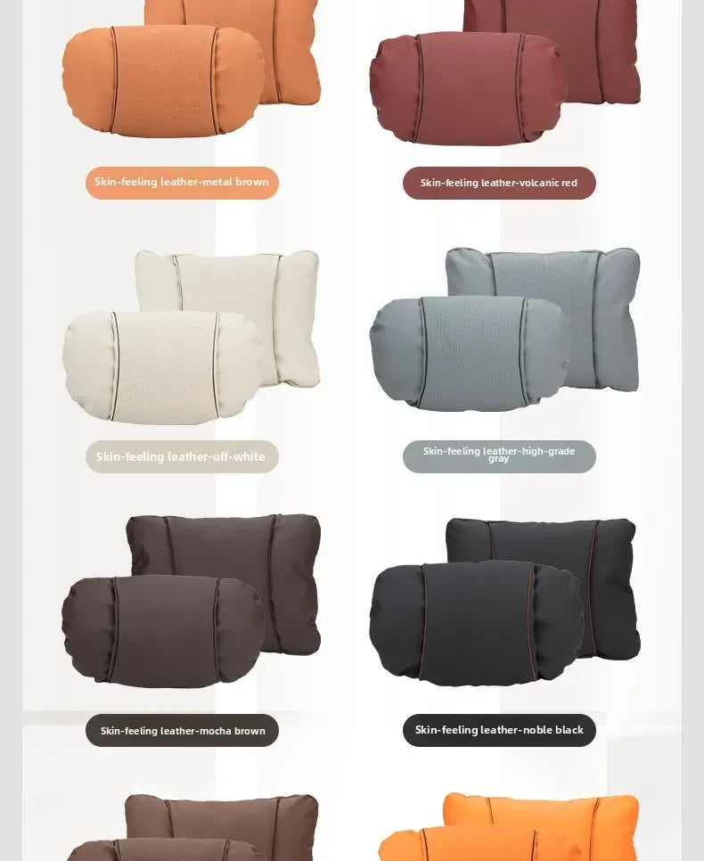 Ergonomic Car Seat Neck Rest and Head Support Pillow