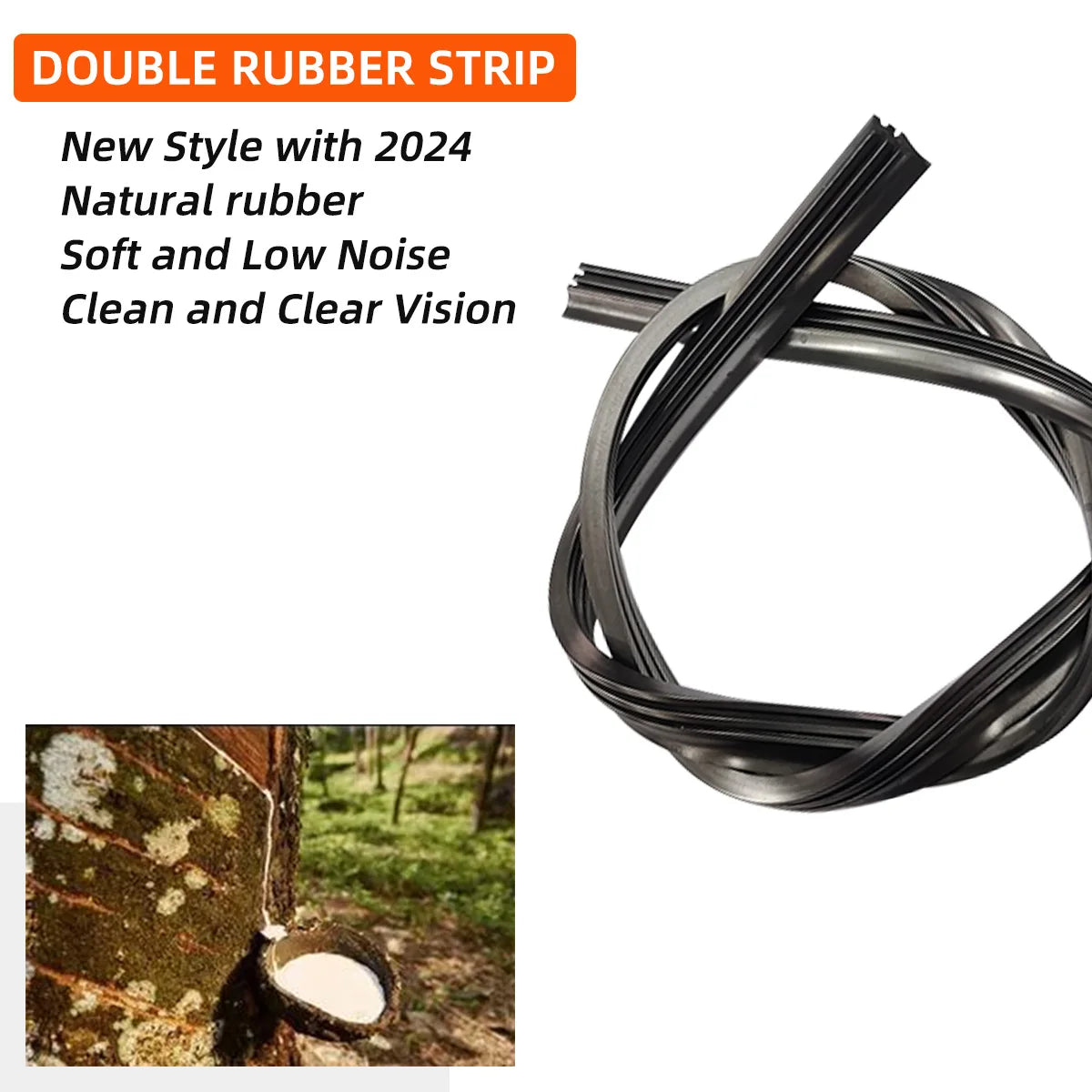 Universal J-Hook Car Windshield Wiper Blade