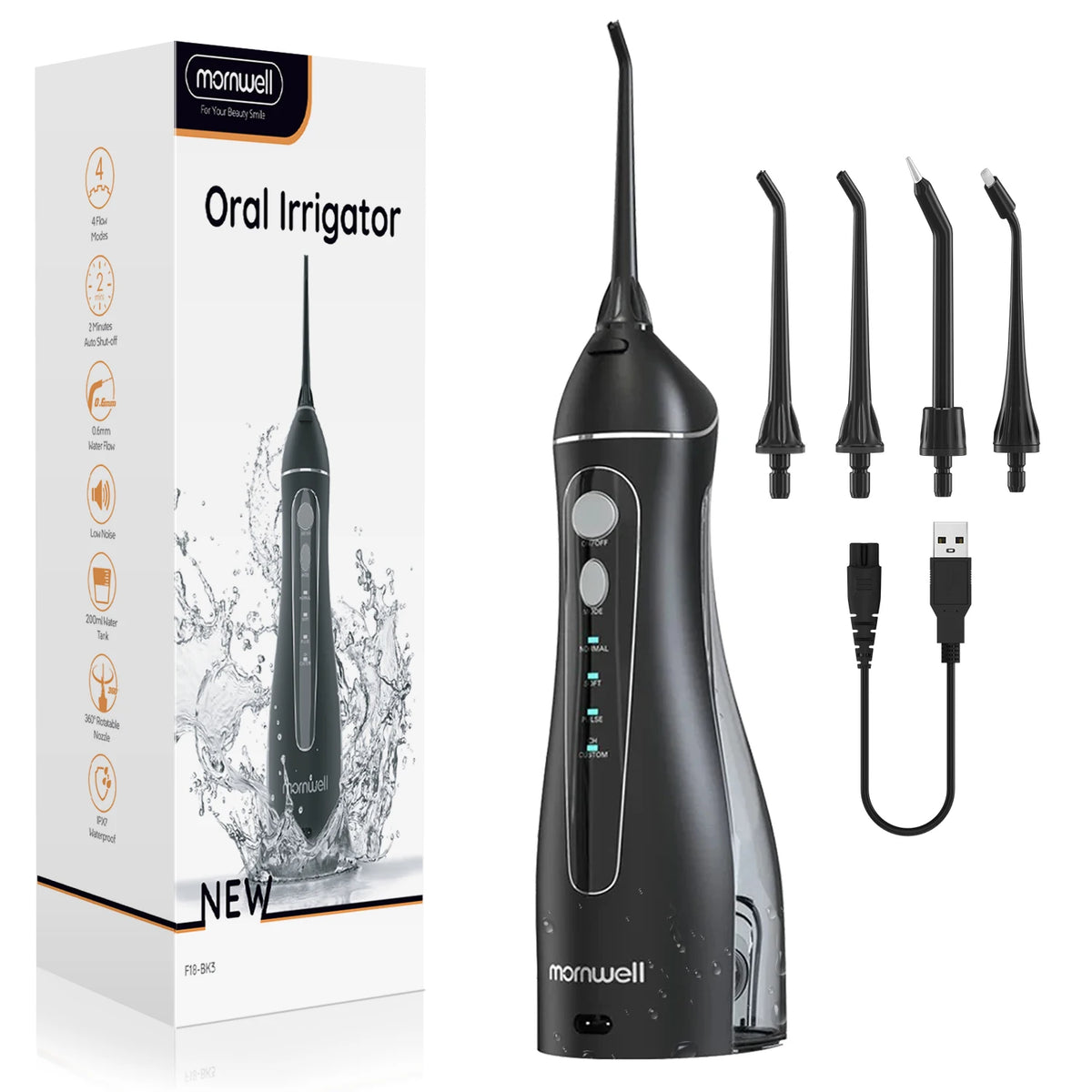Portable Electric Water Flosser for Teeth Cleaning