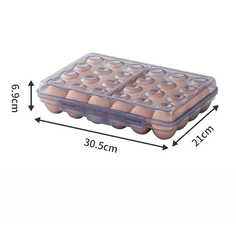 Stackable Egg Storage Organizer for Refrigerator - 10