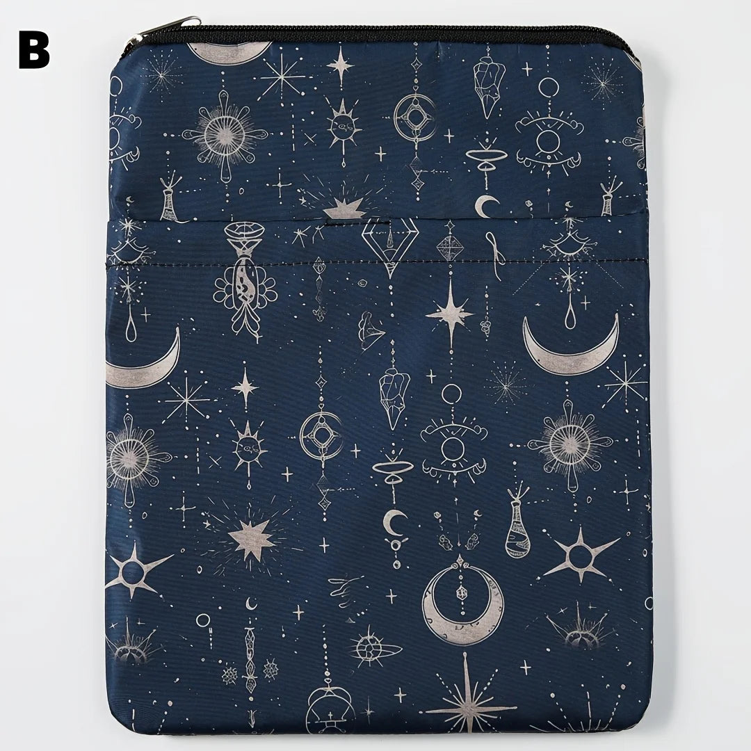 Protective Padded Book Sleeve with Zipper Closure