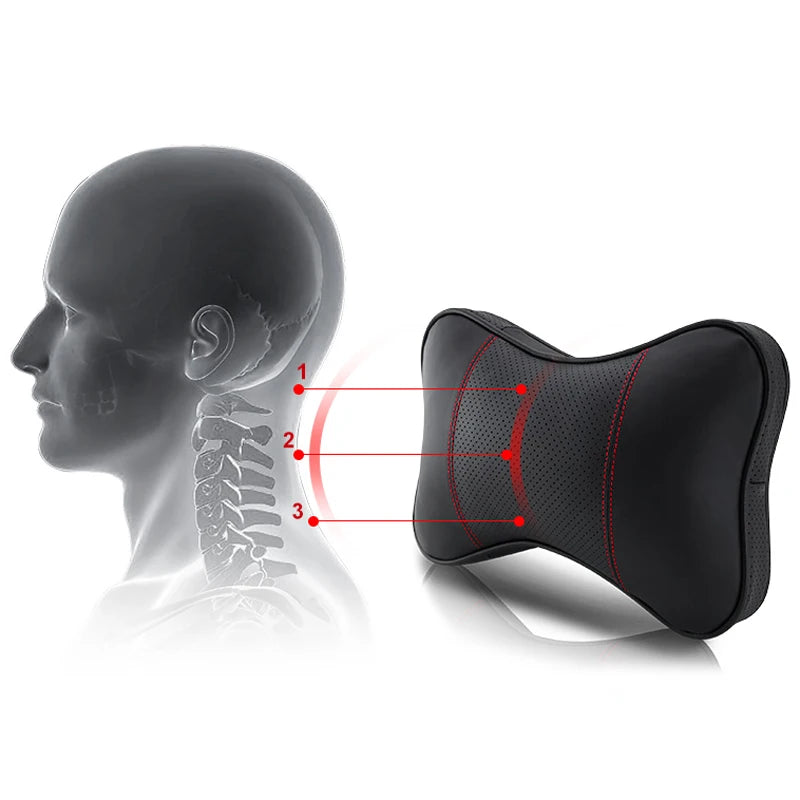 Ergonomic Car Seat Neck Rest Pillow for Comfortable Driving - 10