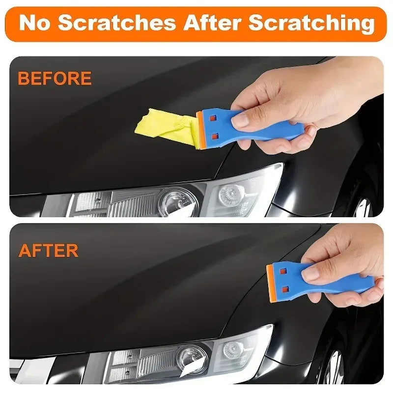 Heavy Duty Plastic Scraper Tool for Decal and Adhesive Removal