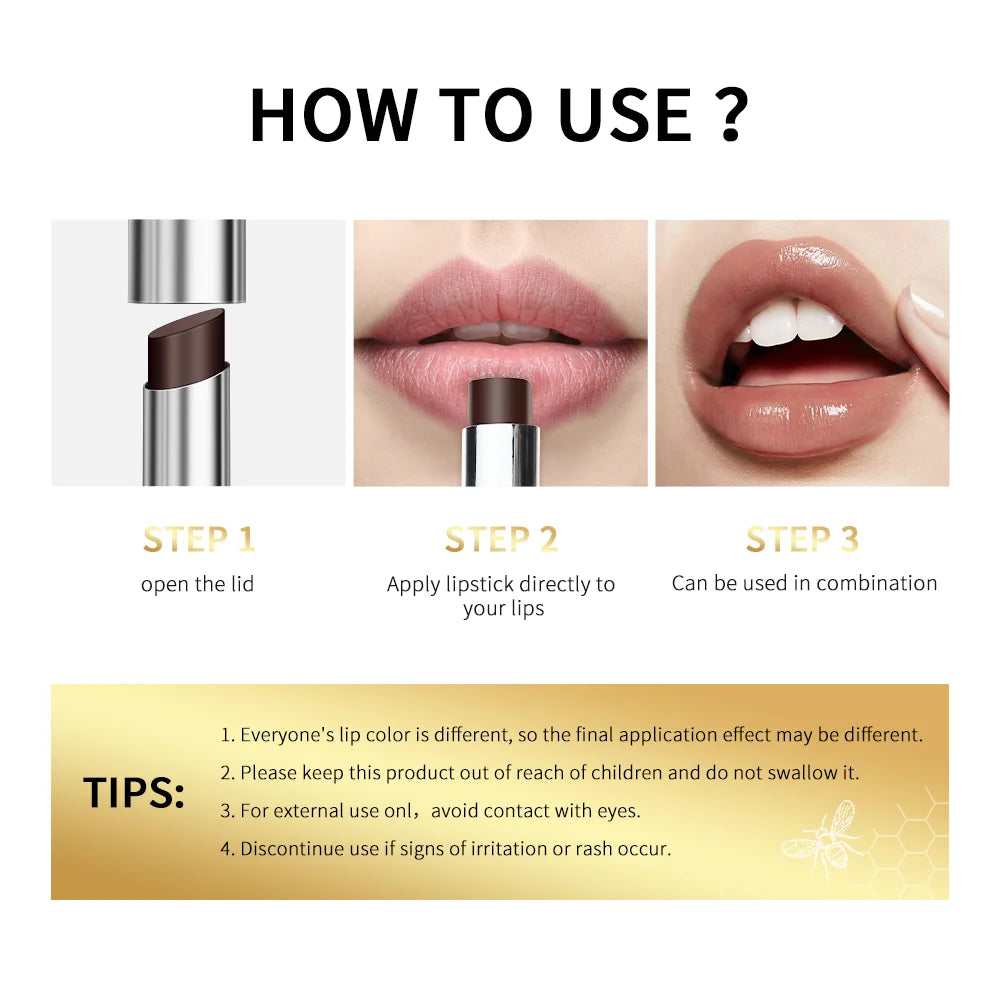 Long-Lasting Moisturizing Tinted Lip Balm for Natural Shine
