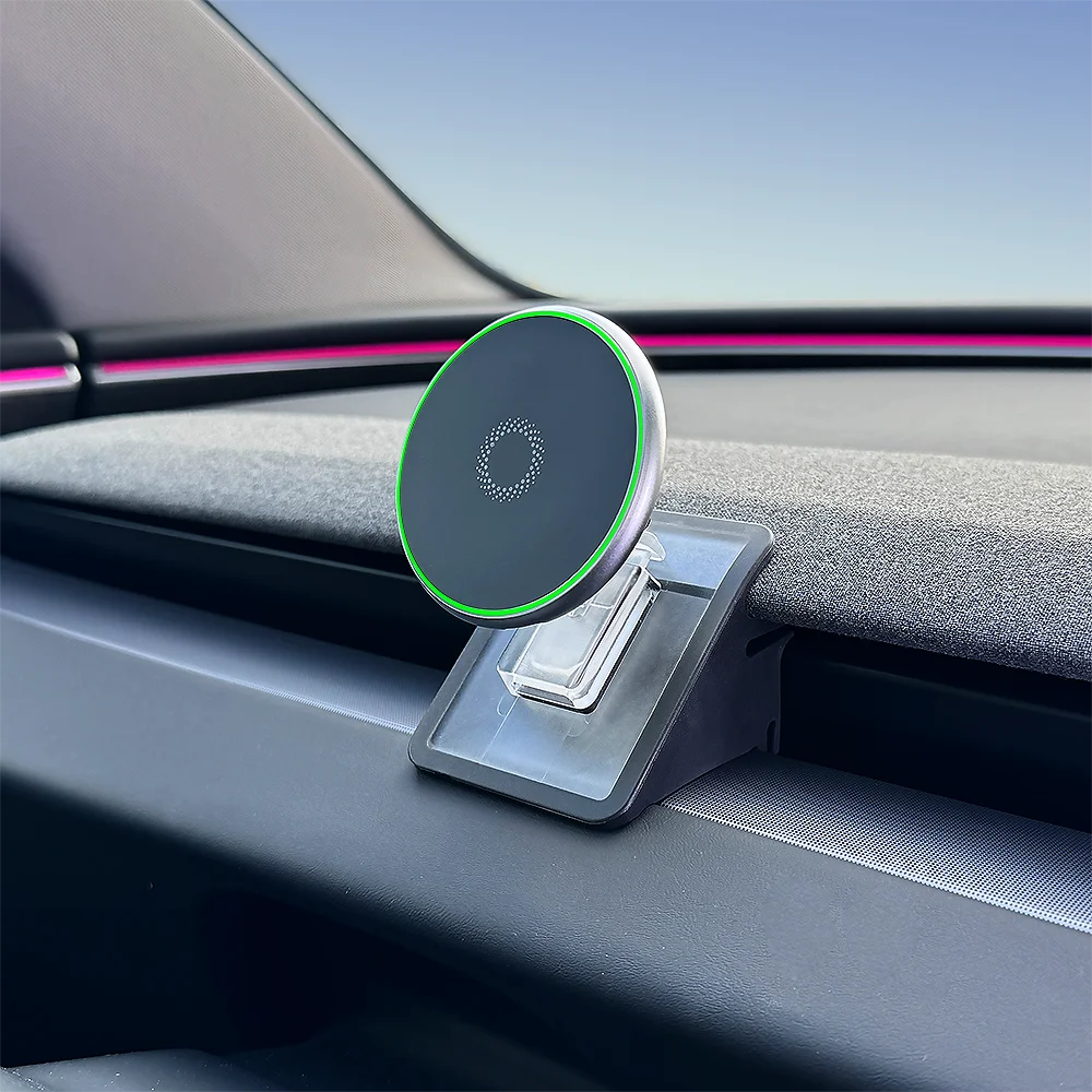 Wooden Gravity Car Phone Holder for Tesla Model 3 and Model Y