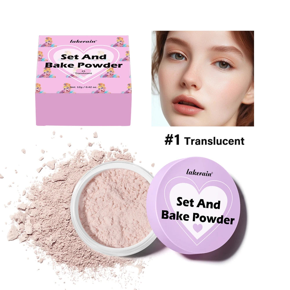 Oil-Control Matte Setting and Baking Powder