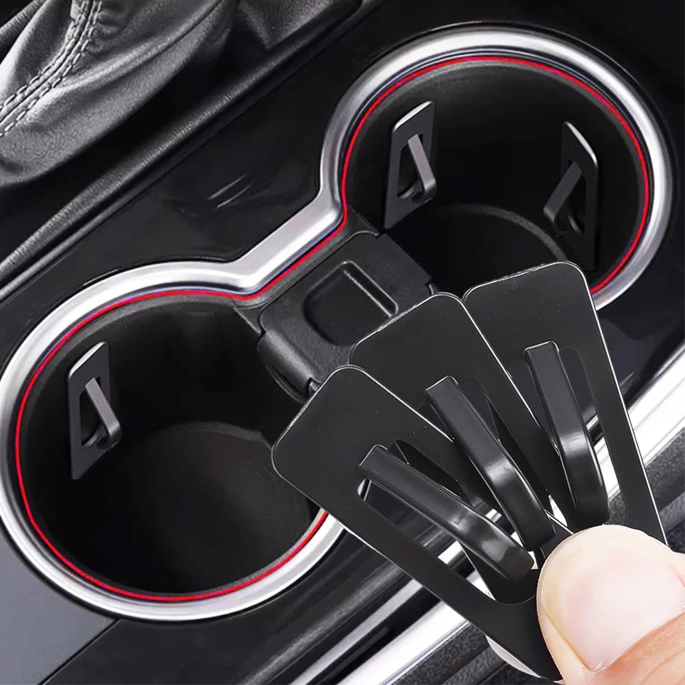 Universal Anti-Slip Car Cup Holder Stabilizer Clips - 6