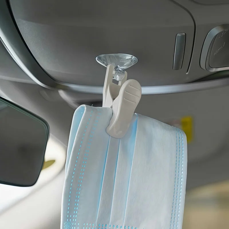 Multipurpose Rotating Suction Cup Clip Hooks