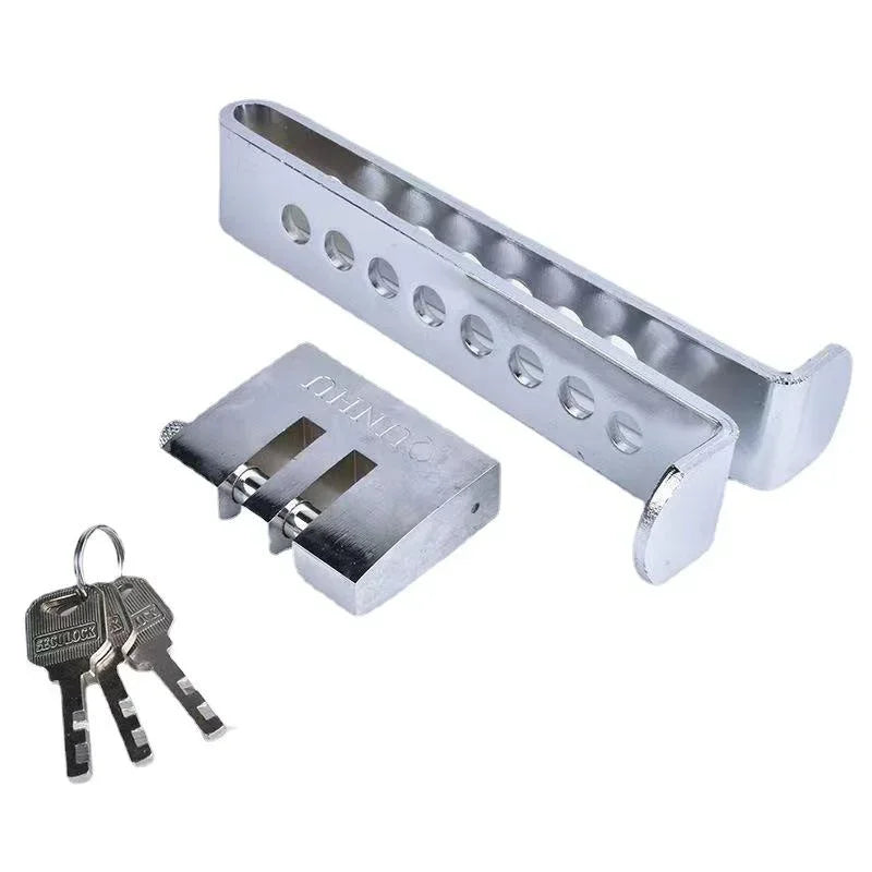 Heavy Duty Car Brake and Clutch Anti-Theft Pedal Lock - 7