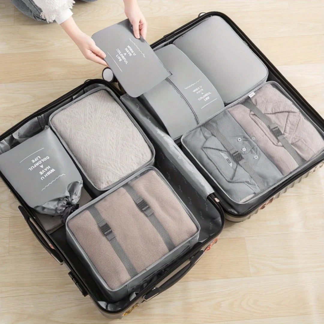 Travel Luggage Organizer Storage Bag Set