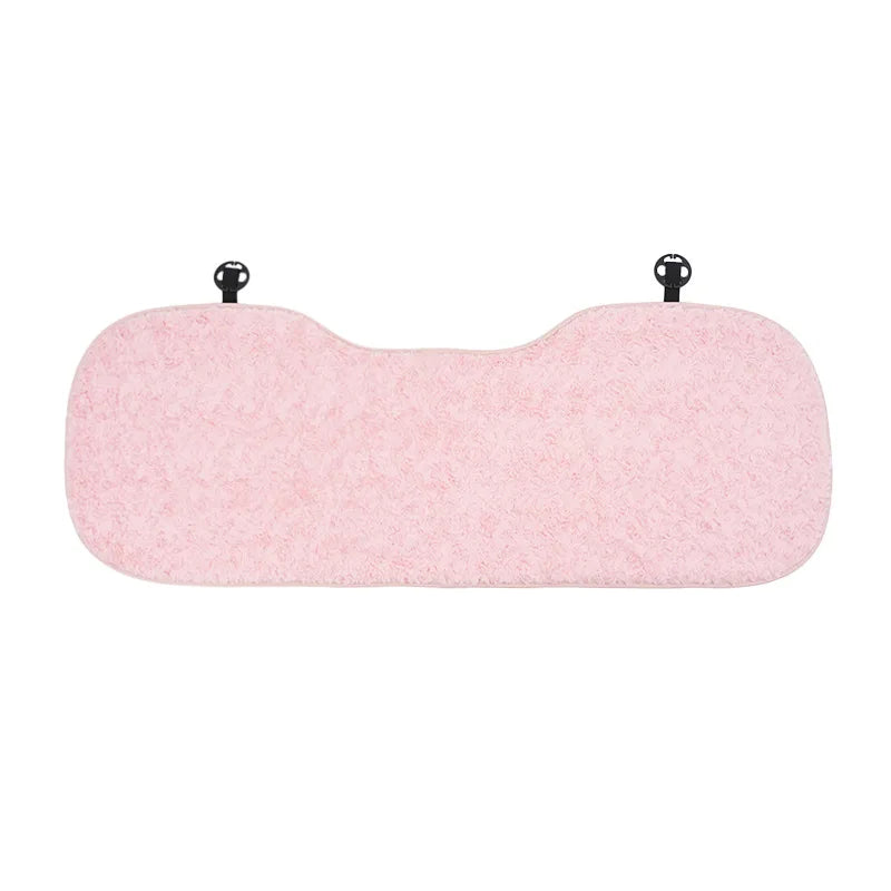 Cute Cartoon Bowknot Plush Car Seat Cushion Cover