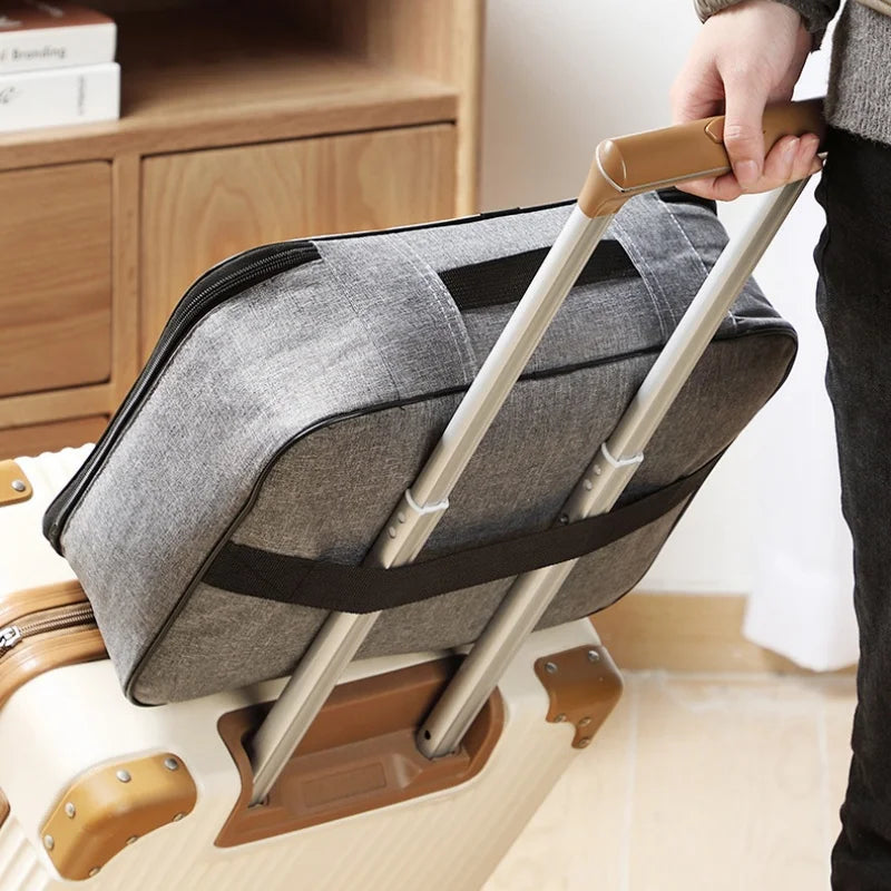 Lockable Document Organizer Bag for Travel and Office