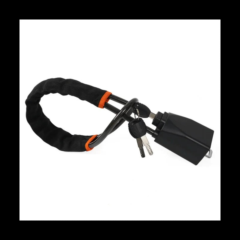 Heavy-Duty Steel Cable Steering Wheel Anti-Theft Security Lock