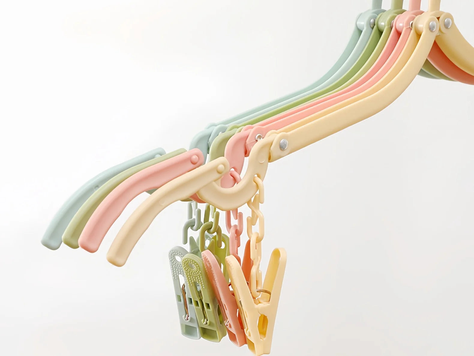 Portable Folding Clothes Hangers for Travel - 7
