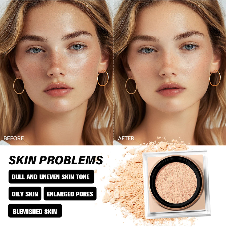 Matte Loose Baking and Setting Powder for Oil Control - 11
