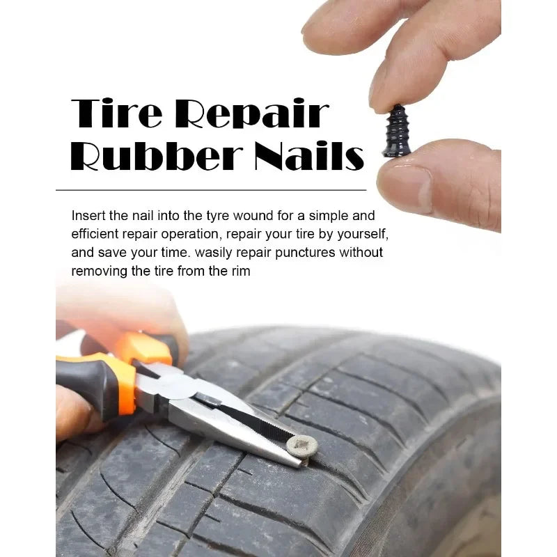 Emergency Tire Puncture Repair Kit for Vehicles