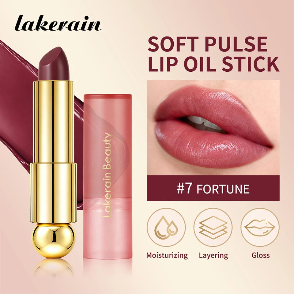 3-in-1 Tinted Moisturizing Lip Oil Stick - 7
