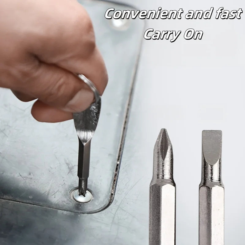 Portable Keychain Screwdriver Repair Tool Set