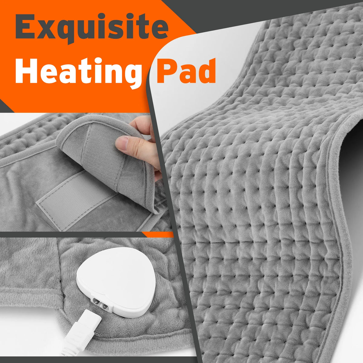 Electric Heated Back and Waist Support Belt