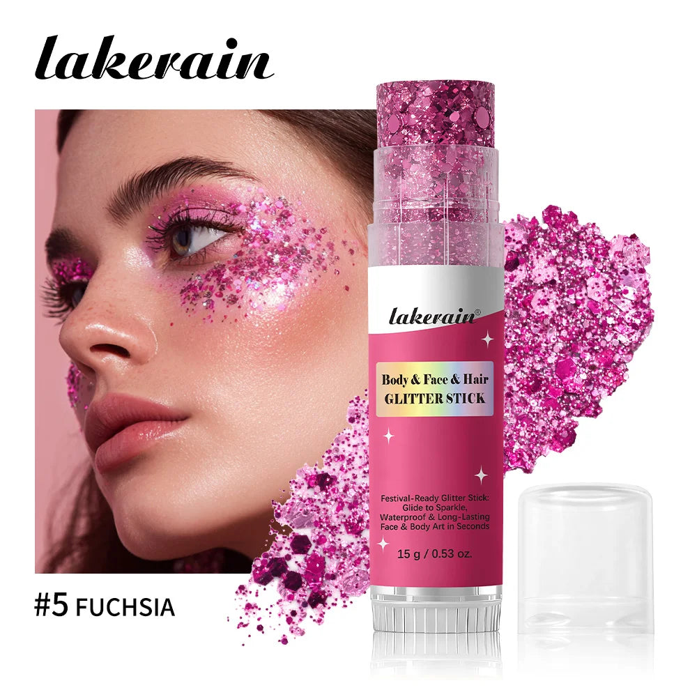 Waterproof Glitter Shimmer Stick for Face and Body - 22
