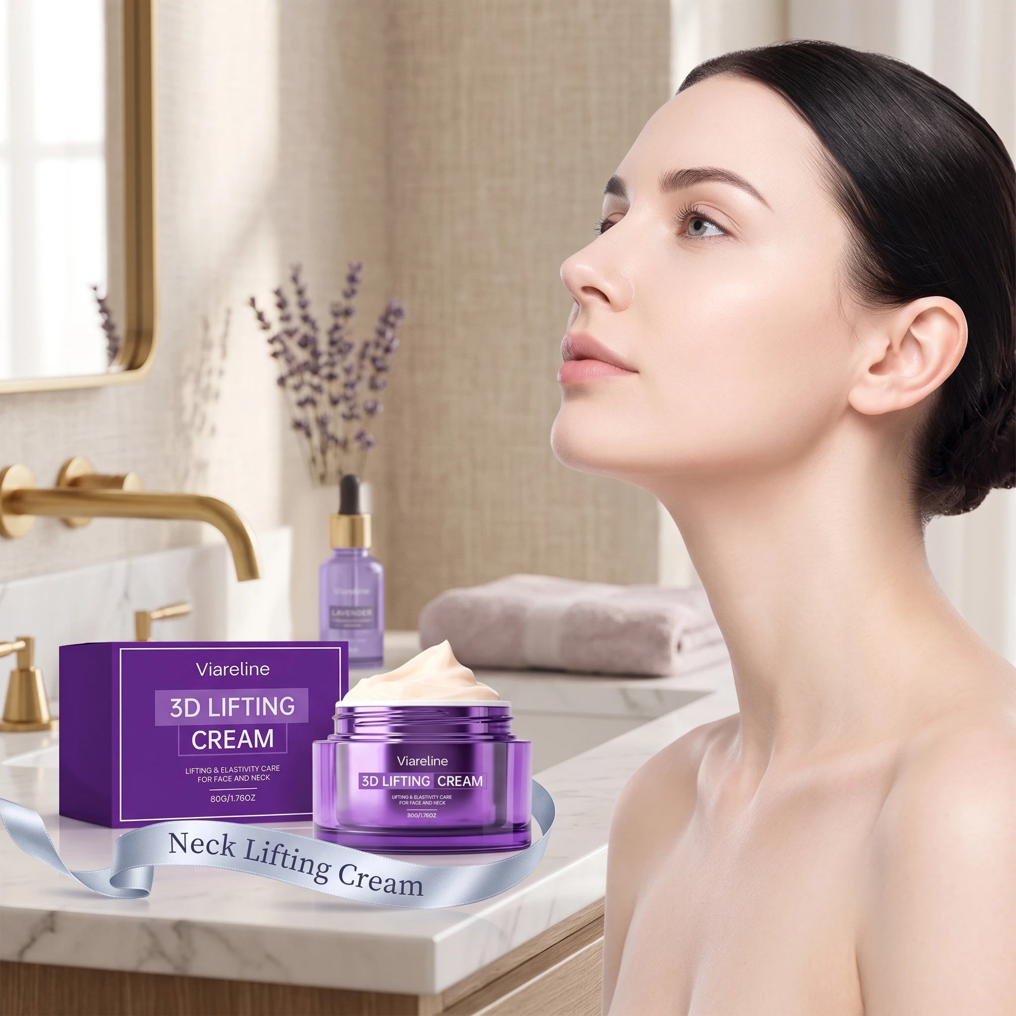 3D Face and Neck Firming Lifting Cream - 5
