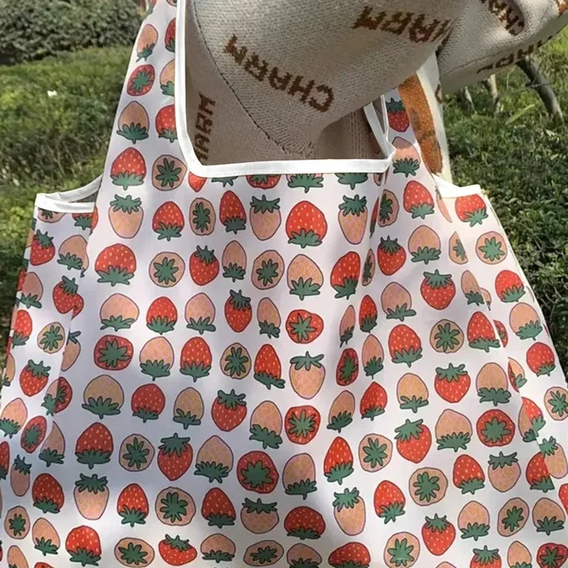 Large Foldable Reusable Grocery Shopping Bag
