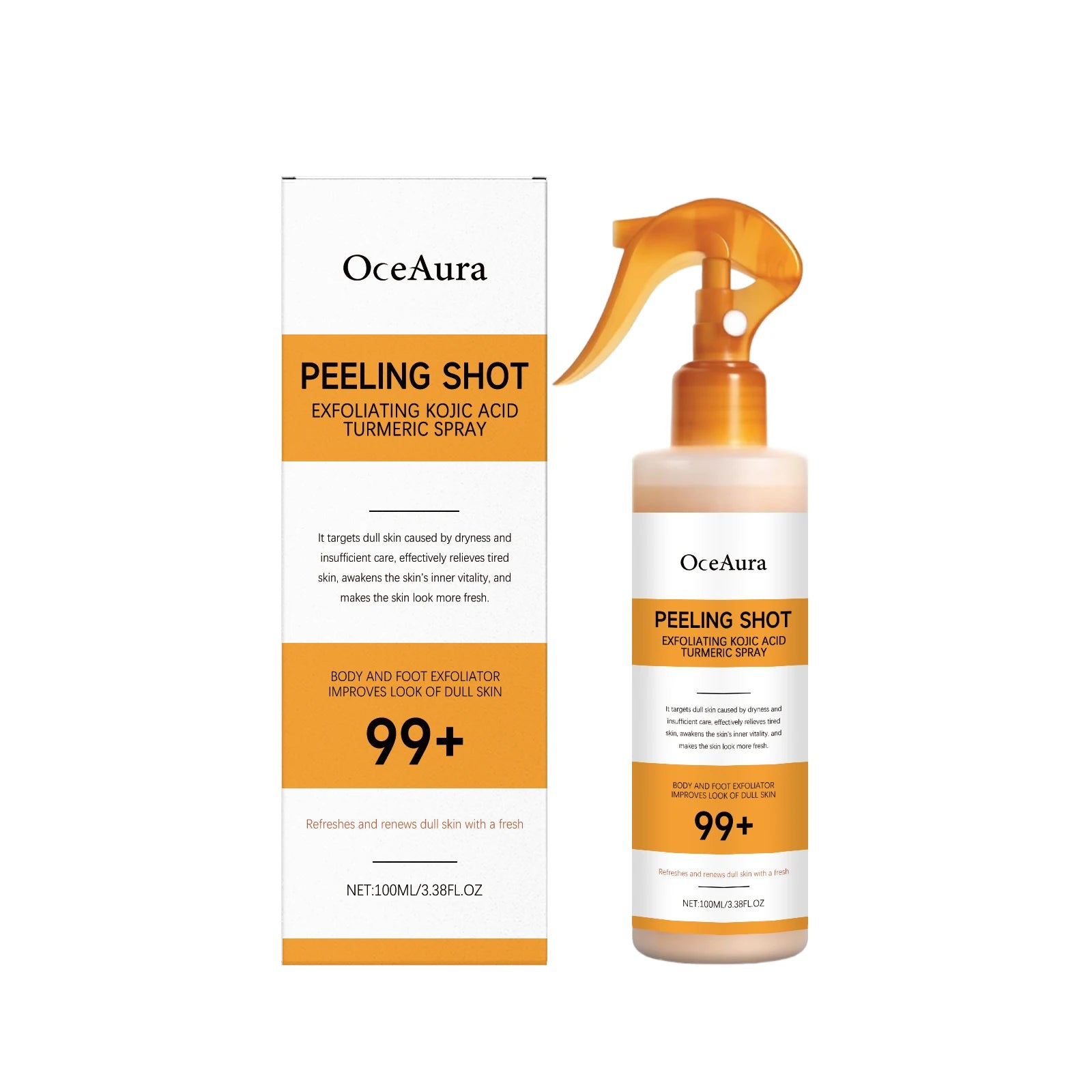 Exfoliating Skin Brightening and Moisturizing Body Spray - 16