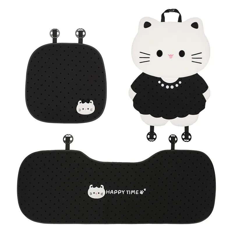 Cute Cat Style Universal Car Seat Cushion Cover - 5