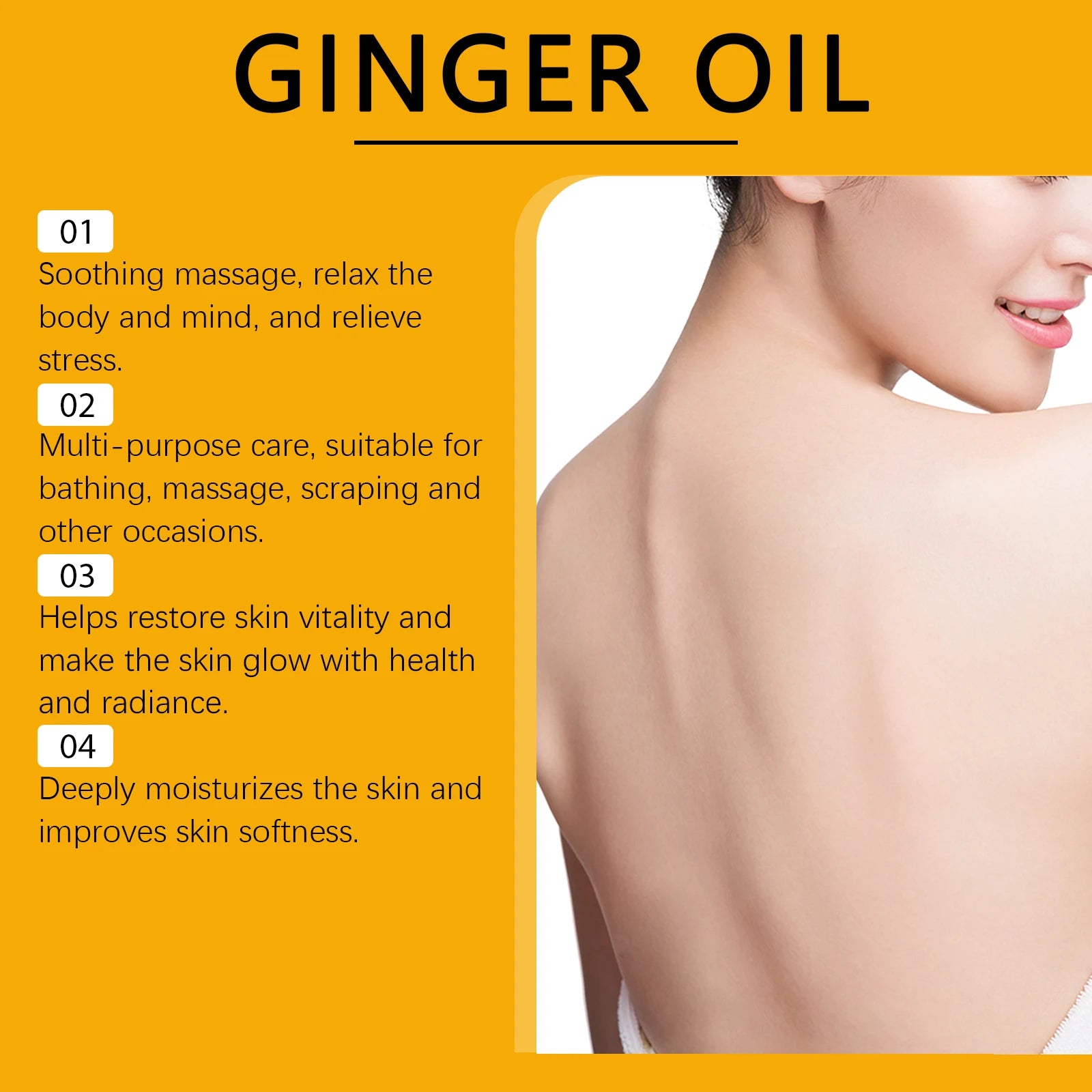Ginger Essential Oil for Muscle Relief and Skin Hydration - 12
