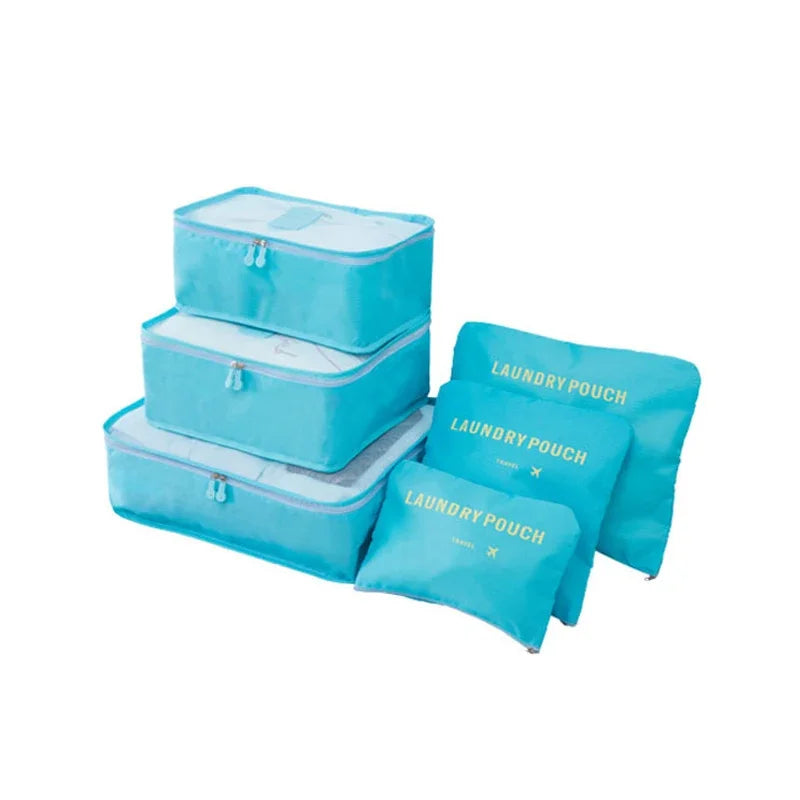 6-Piece Luggage Packing Organizer Set for Travel - 4