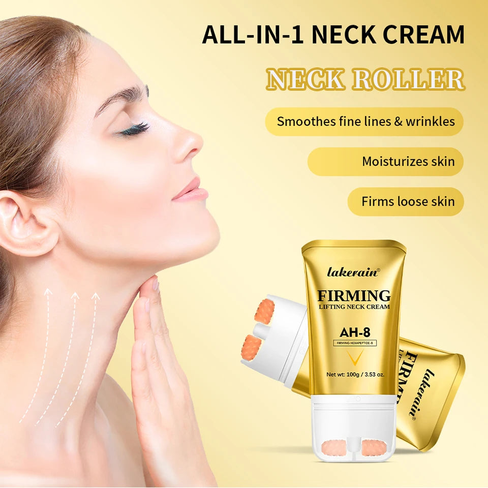 Firming and Lifting Neck Cream with Roller Applicator - 9