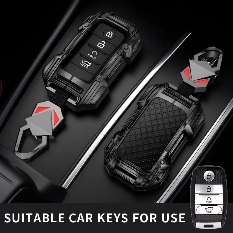 Protective Zinc Alloy Car Remote Key Fob Cover Case