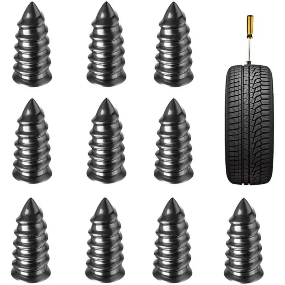 Quick Tire Puncture Repair Kit for Cars and Motorcycles - 13