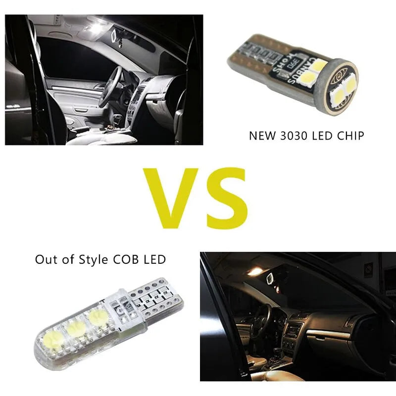 T10 W5W Canbus Error-Free LED Interior and License Plate Bulbs - 4