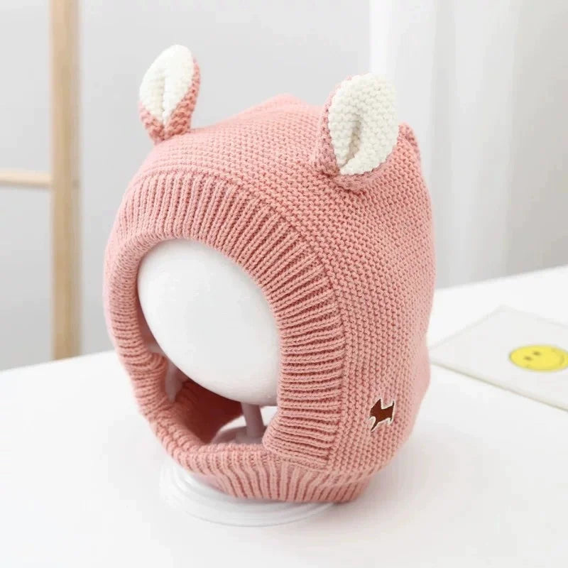 Winter Knitted Pet Hat for Ear Protection and Warmth