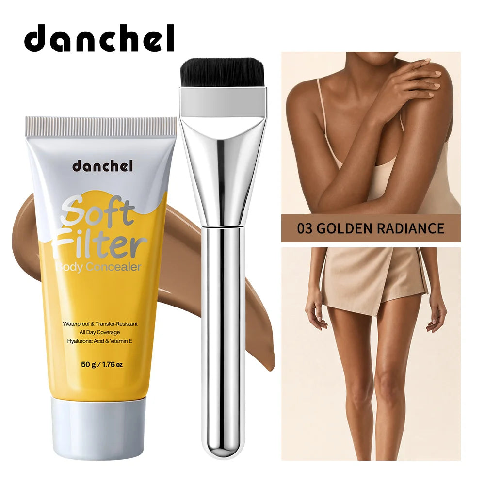 Waterproof Full Coverage Body Concealer for Scars, Tattoos and Veins - 21
