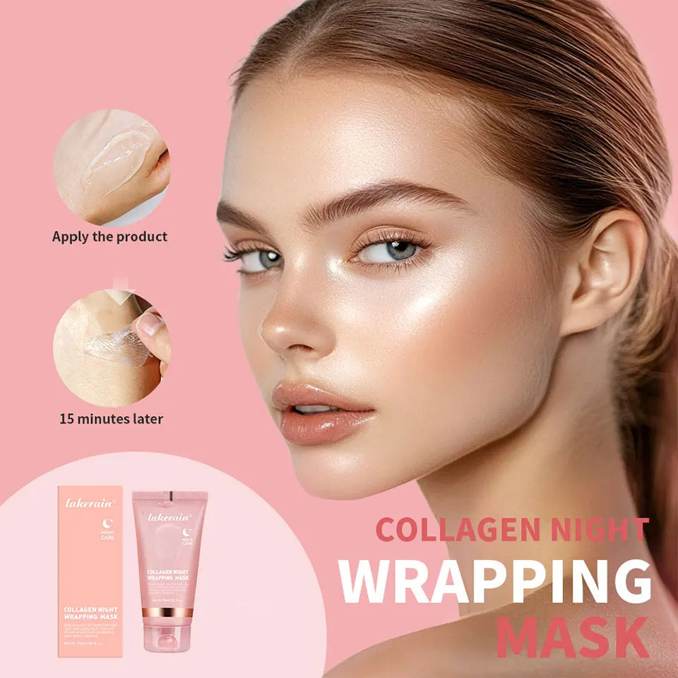 Collagen Night Wrapping Peel-Off Face Mask for Skin Firming
