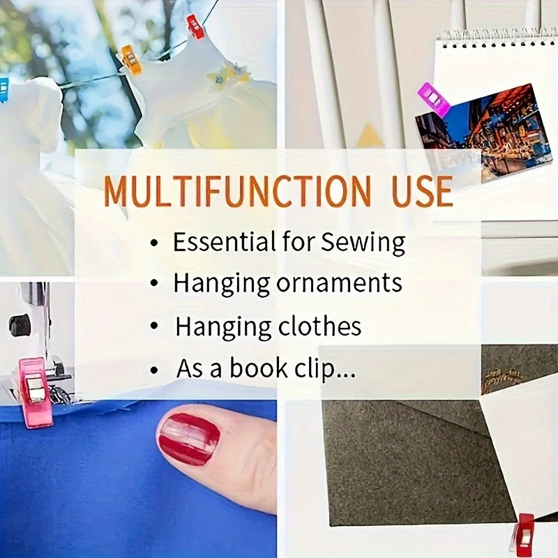 Multipurpose Sewing and Quilting Craft Clips