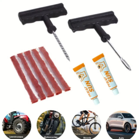Emergency Tire Repair Kit for Cars and Motorcycles