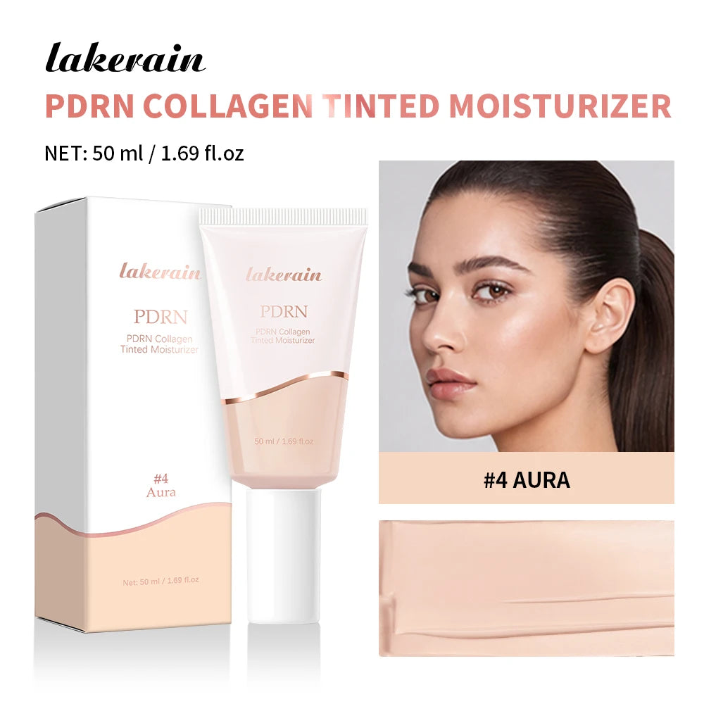 PDRN Collagen Tinted Moisturizer for Radiant Skin Glow - 21
