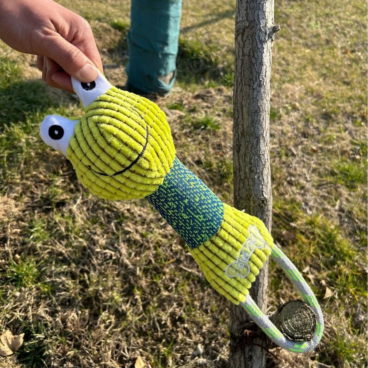Squeaky Animal Plush Dog Toy for Chewers