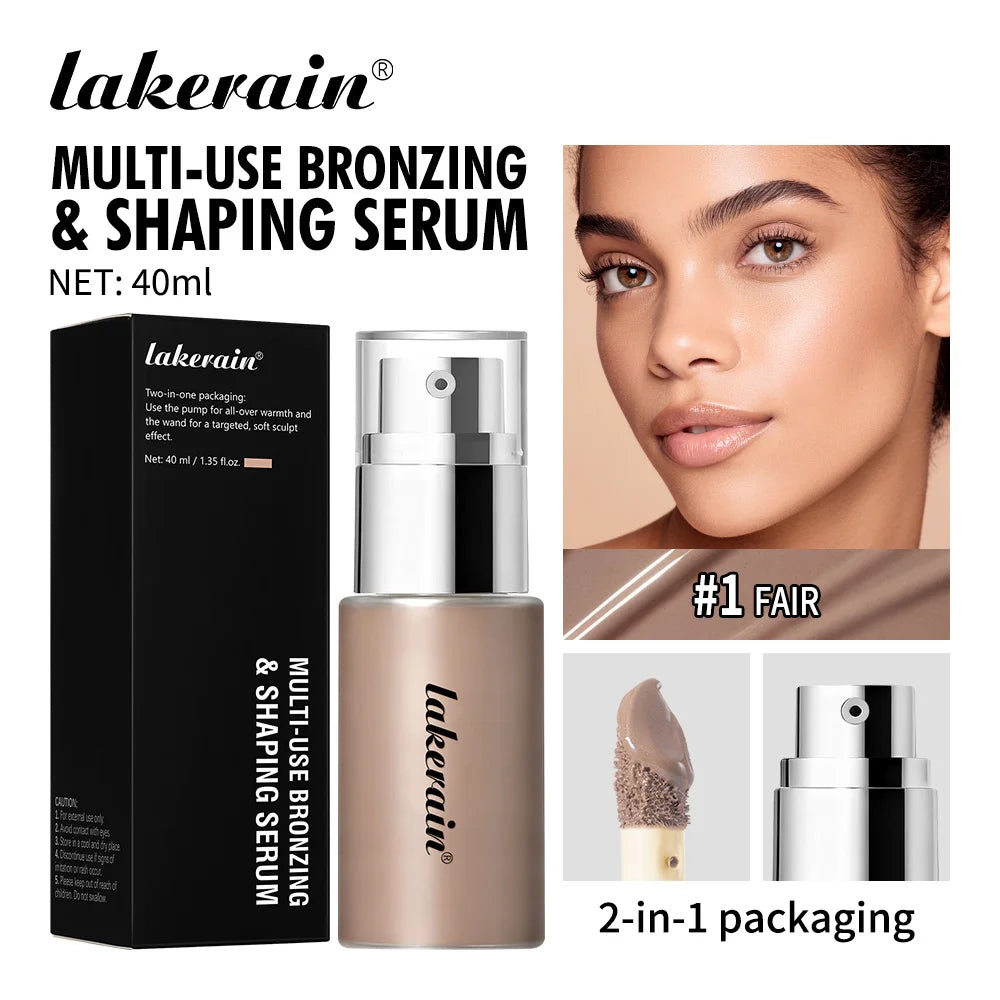 Multi-Use Bronzing and Shaping Foundation Serum