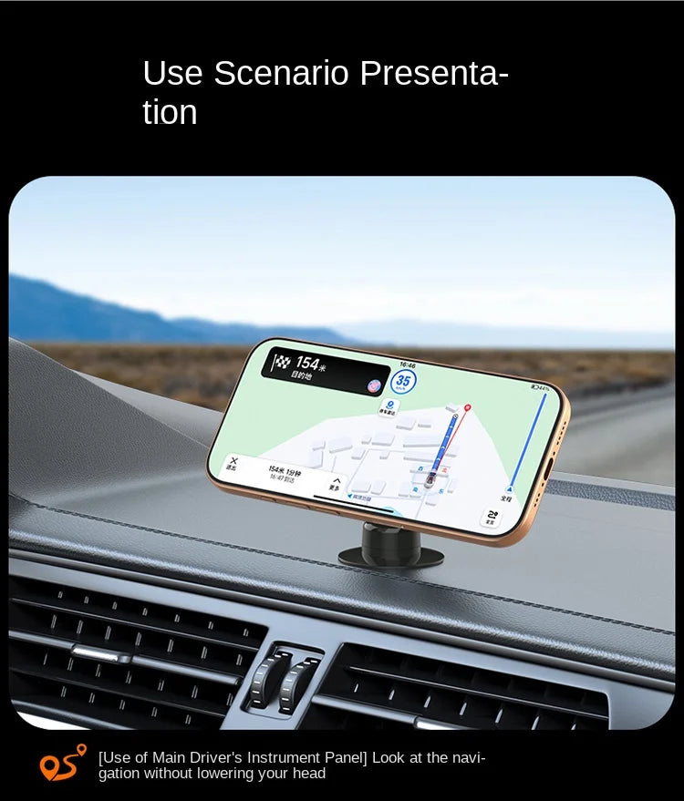 Magnetic Car Phone Mount for MagSafe