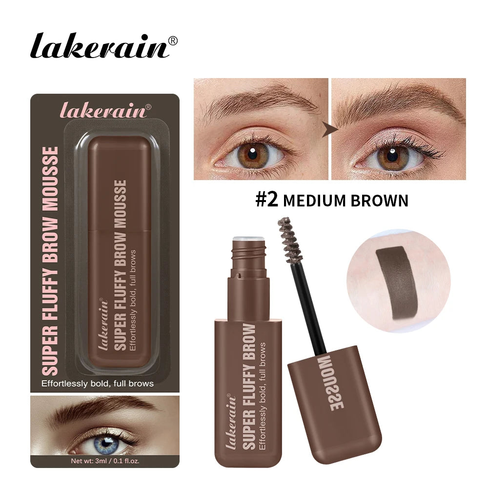 Volumizing Tinted Eyebrow Mousse for Fluffy Brows - 22