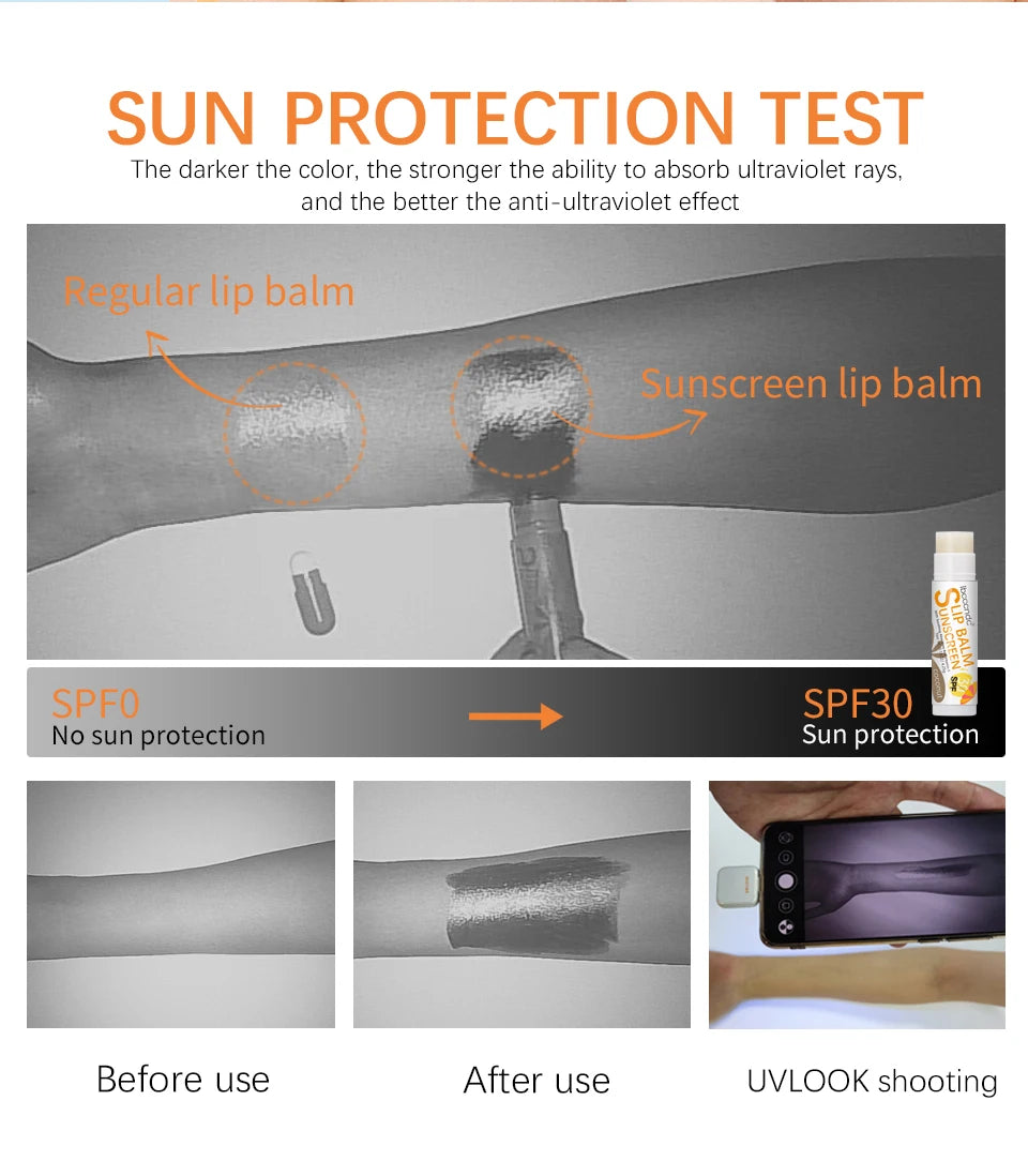 SPF 30 Sunscreen Moisturizing Lip Balm - 11