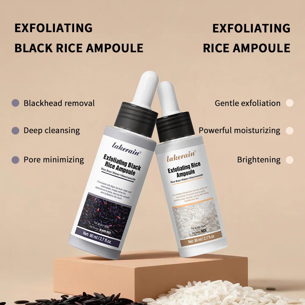 Exfoliating Rice Skin Brightening and Pore Cleansing Essence - 2