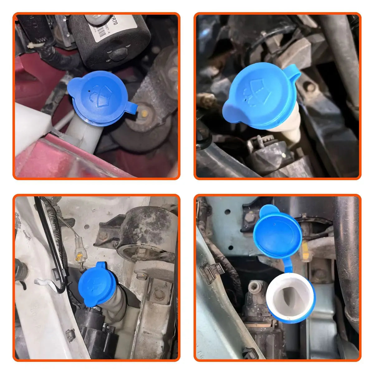 Windshield Washer Fluid Reservoir Cap for Suzuki Swift and SX4 - 3