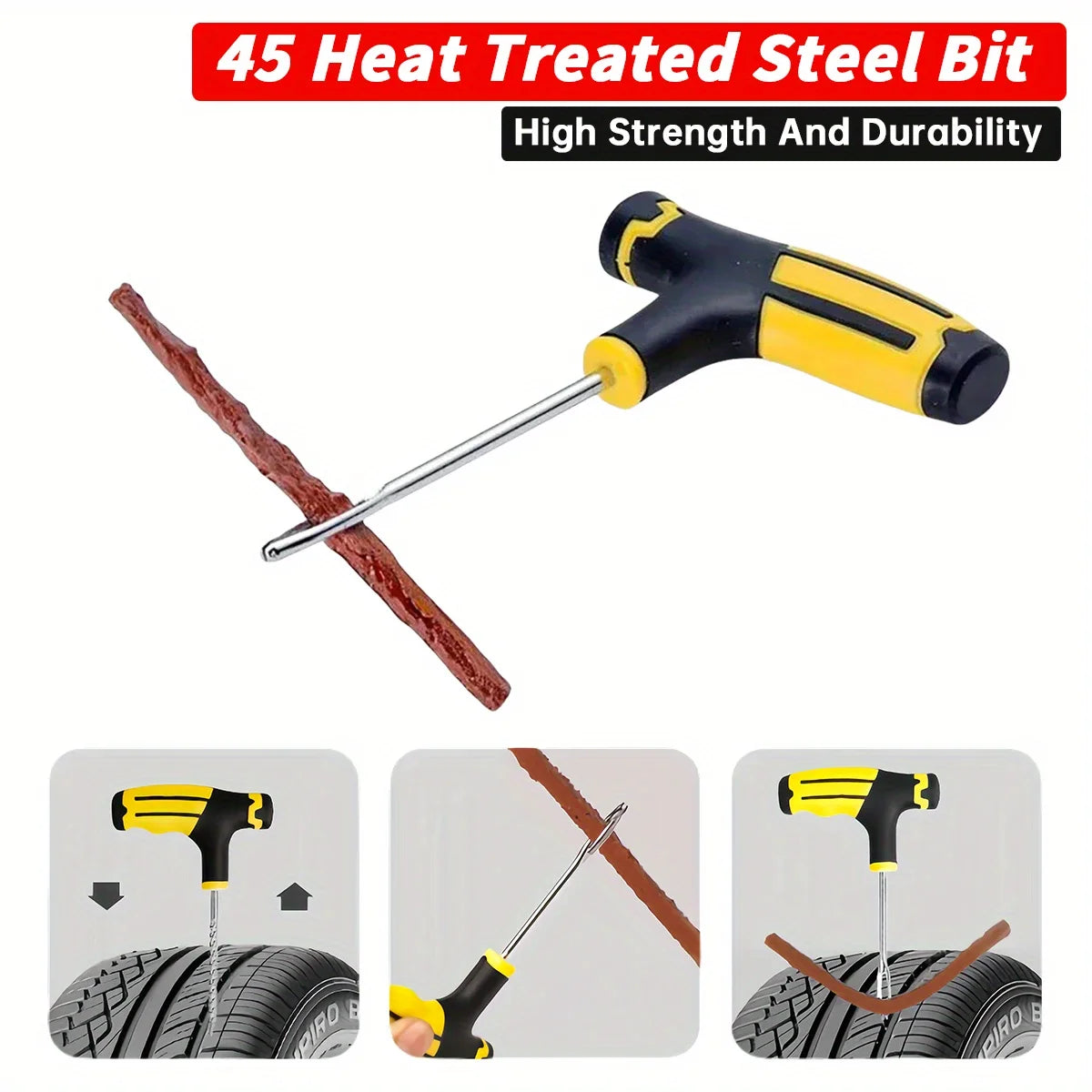 Emergency Universal Tire Repair Tool Kit - 13