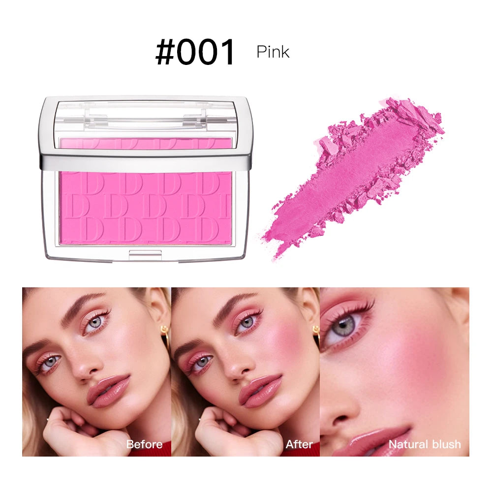 Matte Embossed Pigmented Face Blush Palette - 21